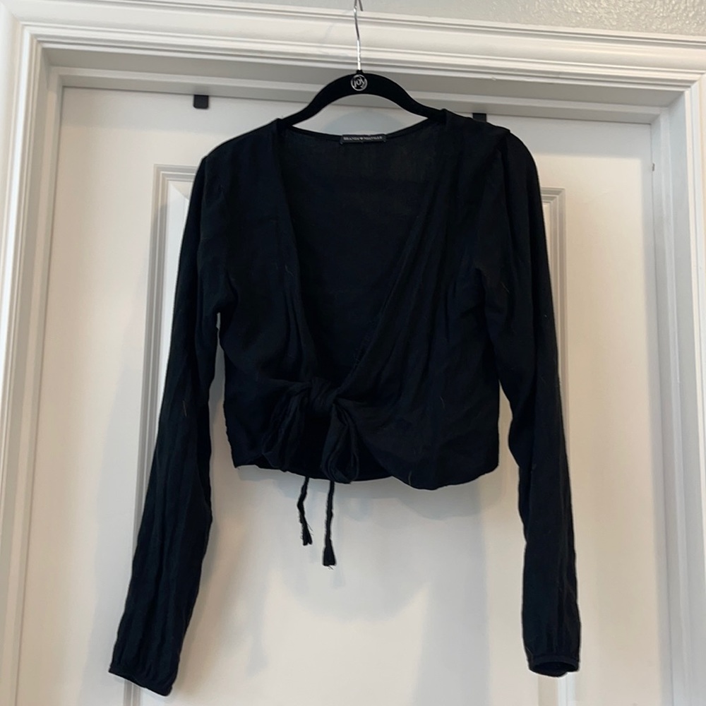 Brandy Melville Black crop top